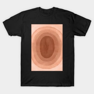 Warm geometric boho circles T-Shirt